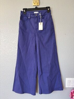 Good American Good Waist Palazzo Crop